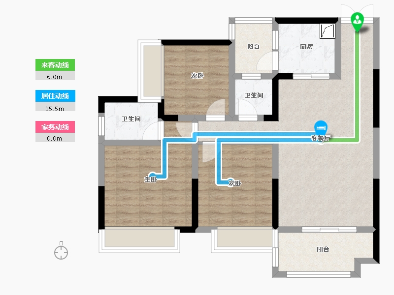 四川省-成都市-欧城联邦-98.00-户型库-动静线