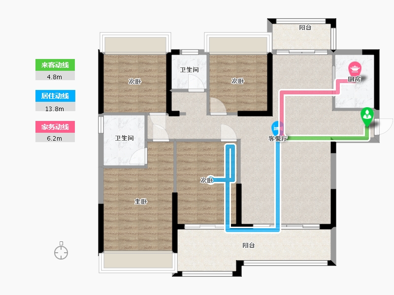 湖南省-永州市-123-120.00-户型库-动静线