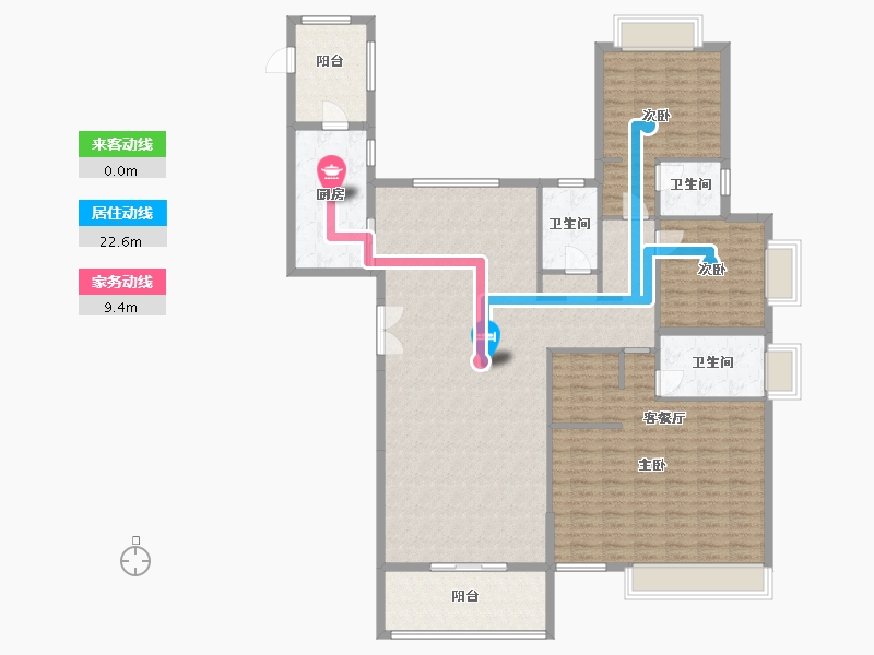 海南省-海口市-长弘御府-200.00-户型库-动静线