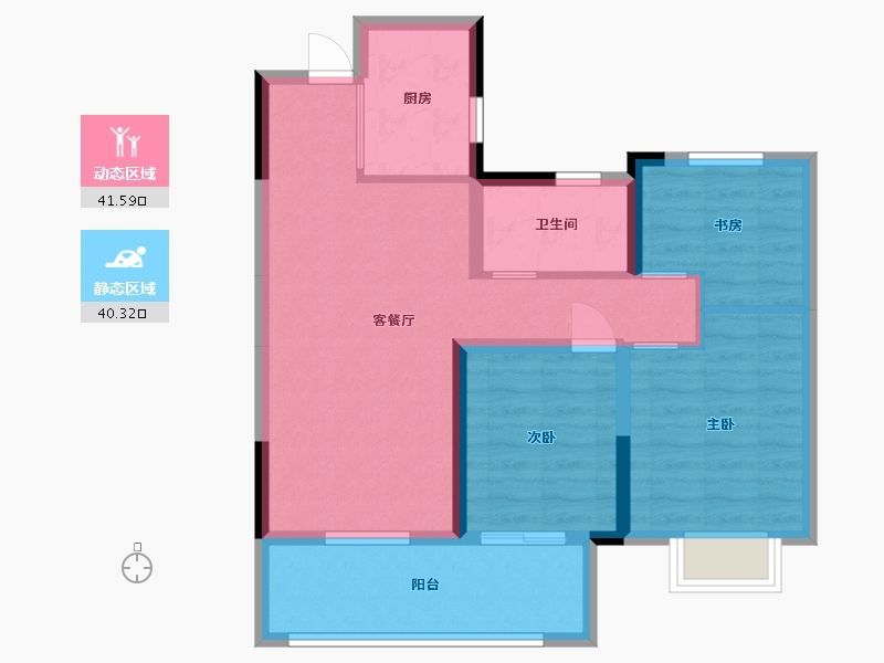 安徽省-阜阳市-融创城-78.00-户型库-动静分区