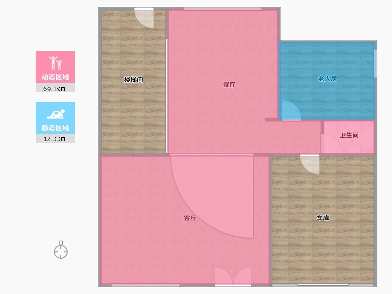 四川省-成都市-小区房-106.91-户型库-动静分区