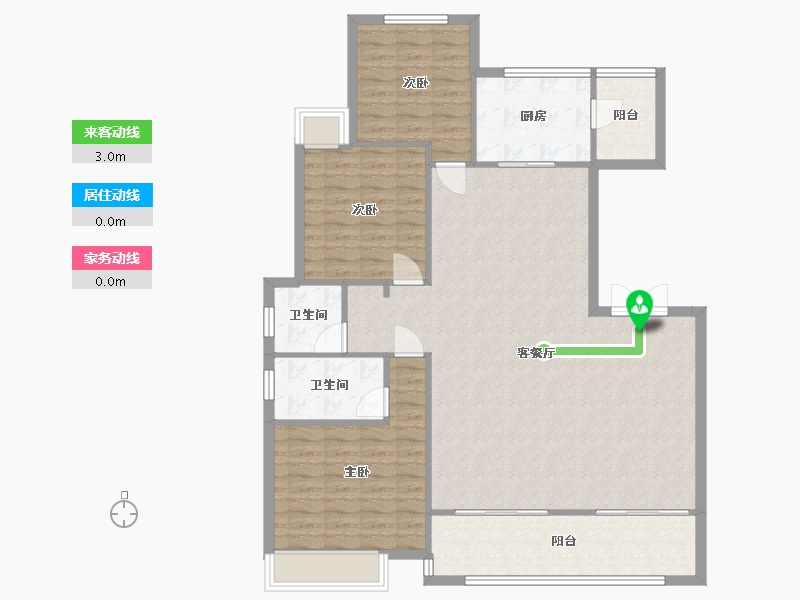 重庆-重庆市-中交锦悦-126.00-户型库-动静线