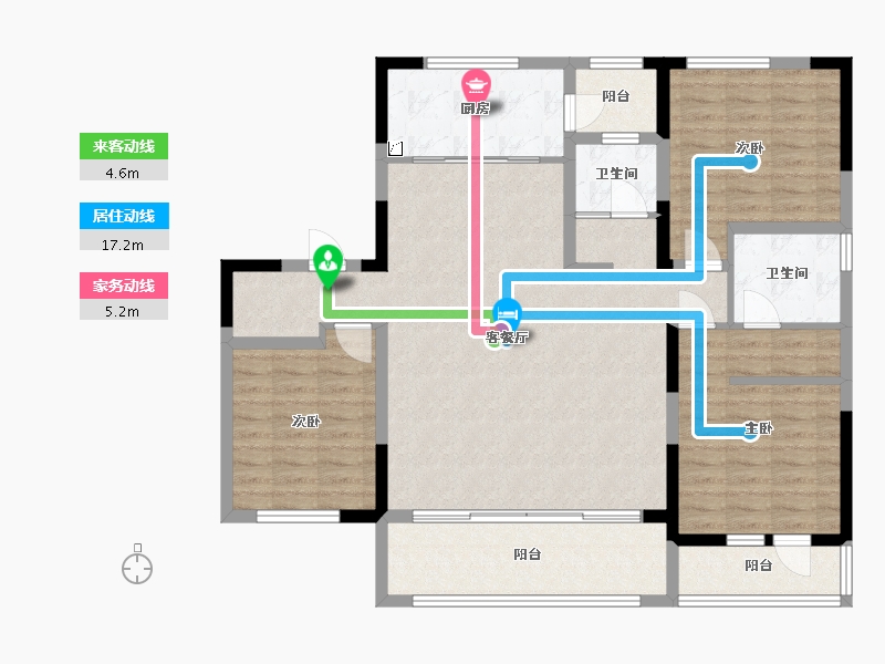 山东省-日照市-城市印象-126.00-户型库-动静线