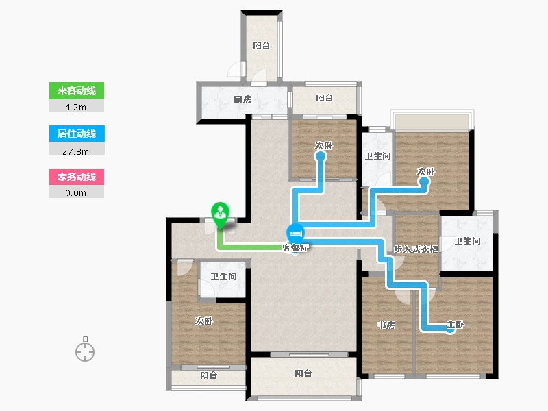 广东省-深圳市-阳光粤海-210.00-户型库-动静线