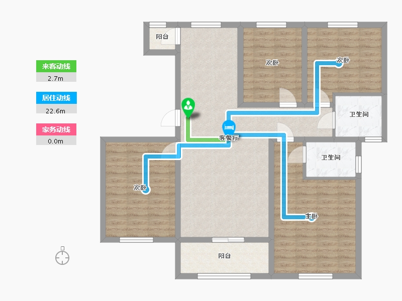 河北省-衡水市-龙海园-120.00-户型库-动静线