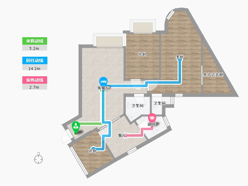 广东省-广州市-巴厘天地·上苑-99.00-户型库-动静线