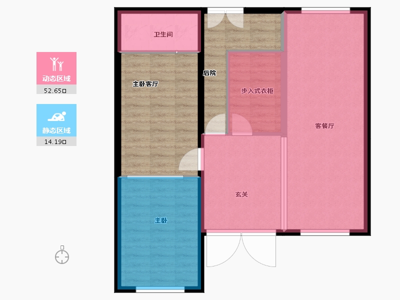 陕西省-西安市-农村-83.05-户型库-动静分区