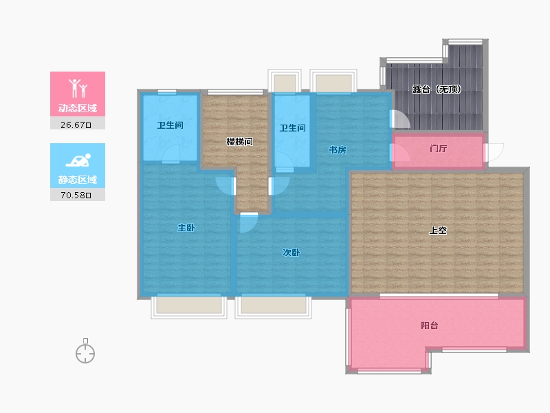 四川省-成都市-梵悦里264m²-147.68-户型库-动静分区