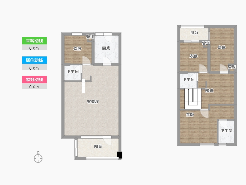 福建省-厦门市-保利壹海里地块二3号楼125m²-100.36-户型库-动静线