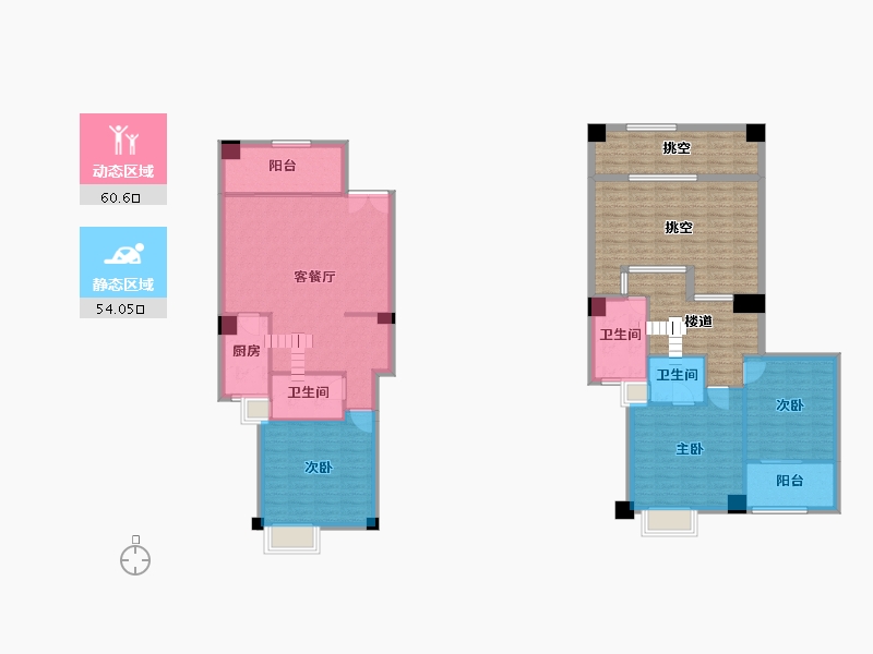 福建省-厦门市-欣盛丰森林海154m²-143.95-户型库-动静分区