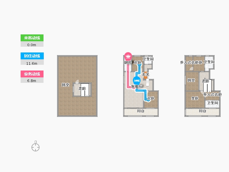 河南省-郑州市-物华臻悦苑2号楼,3号楼,5号楼,6号楼219m²-295.81-户型库-动静线