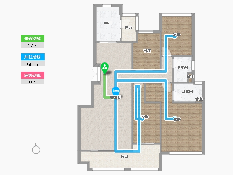 四川省-成都市-美的新城公园天下11号楼,12号楼,3号楼,13号楼,14号楼,15号楼12-111.01-户型库-动静线