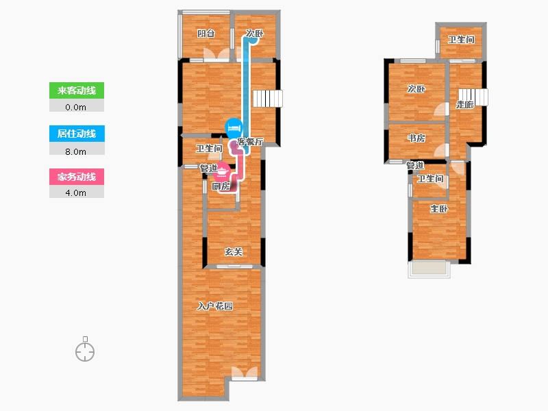 四川省-成都市-佳兆业悦府18号楼,19号楼,20号楼,21号楼139m²-151.64-户型库-动静线