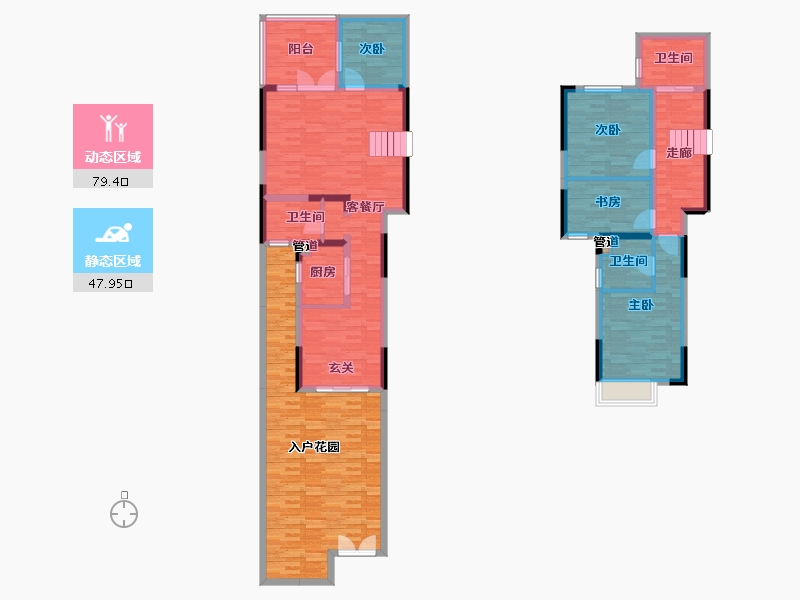 四川省-成都市-佳兆业悦府18号楼,19号楼,20号楼,21号楼139m²-151.64-户型库-动静分区