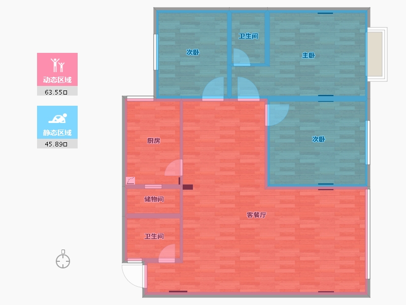 undefined-undefined-undefined-undefined-户型库-动静分区