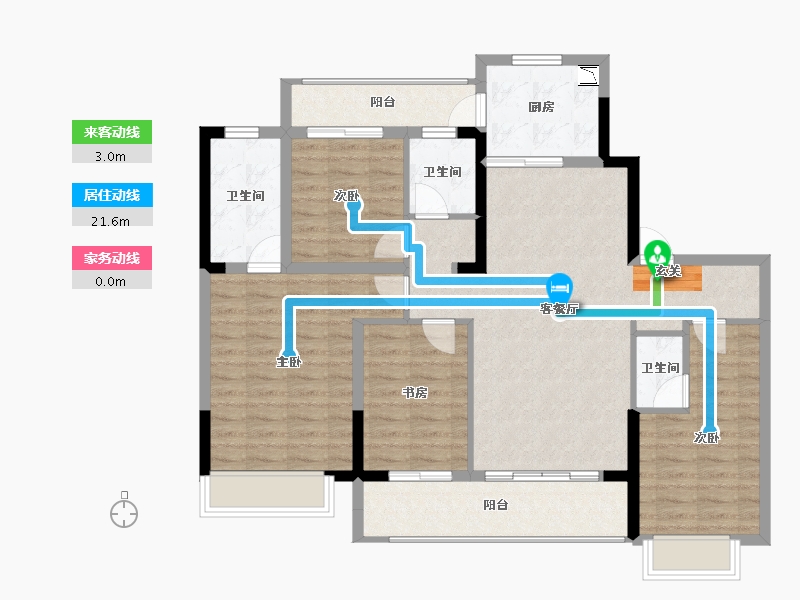 四川省-成都市-中建锦绣天地-109.43-户型库-动静线