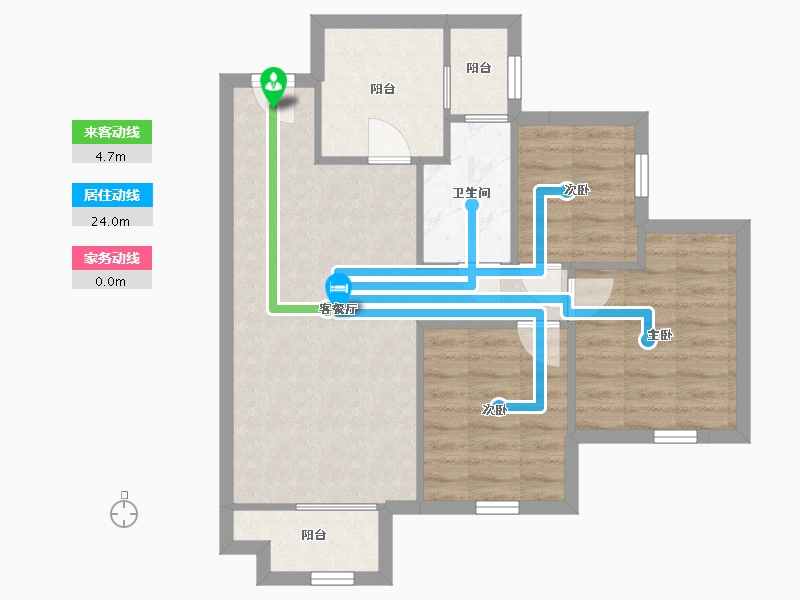 四川省-成都市-招商愉樾-65.32-户型库-动静线