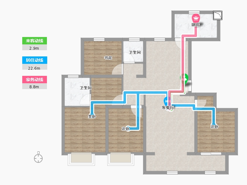 山东省-济南市-中建锦绣天地-114.01-户型库-动静线