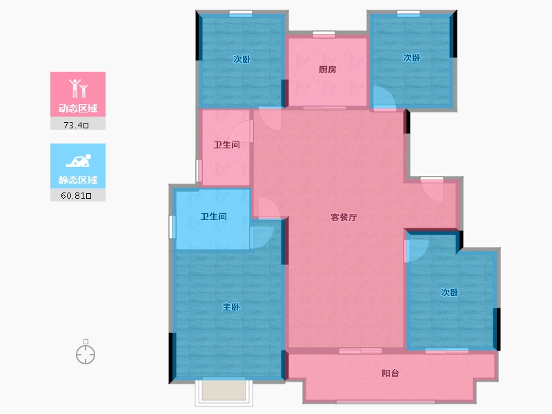 河南省-郑州市-康桥林语镇-122.00-户型库-动静分区