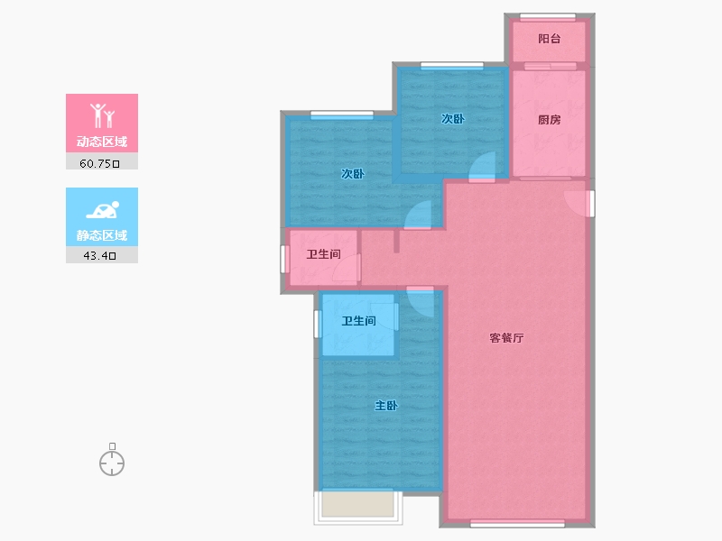 河北省-唐山市-中建城-93.73-户型库-动静分区