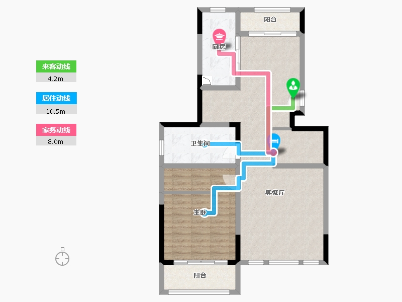 上海-上海市-金融家-83.11-户型库-动静线