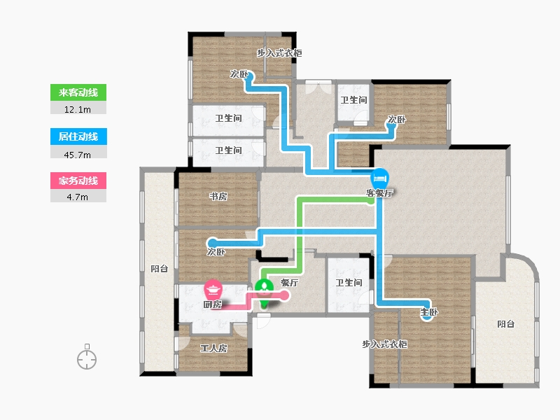 福建省-厦门市-中铁元湾-299.52-户型库-动静线