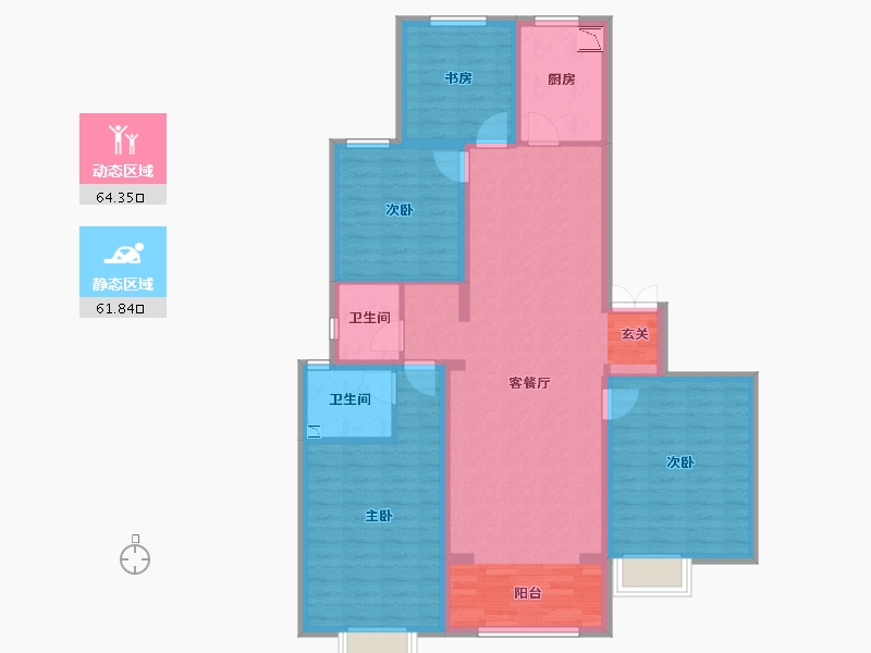 山西省-太原市-海尔产城创国际广场-113.03-户型库-动静分区