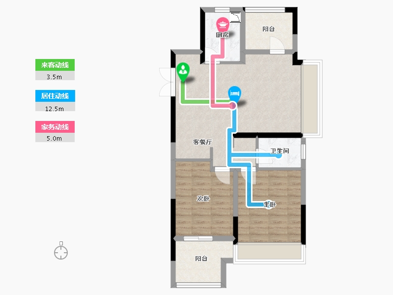 浙江省-湖州市-房总达昌府-71.20-户型库-动静线