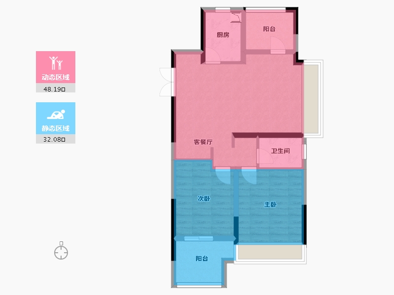 浙江省-湖州市-房总达昌府-71.20-户型库-动静分区