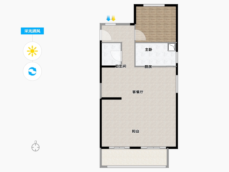 陕西省-西安市-保利樾公馆-175.00-户型库-采光通风