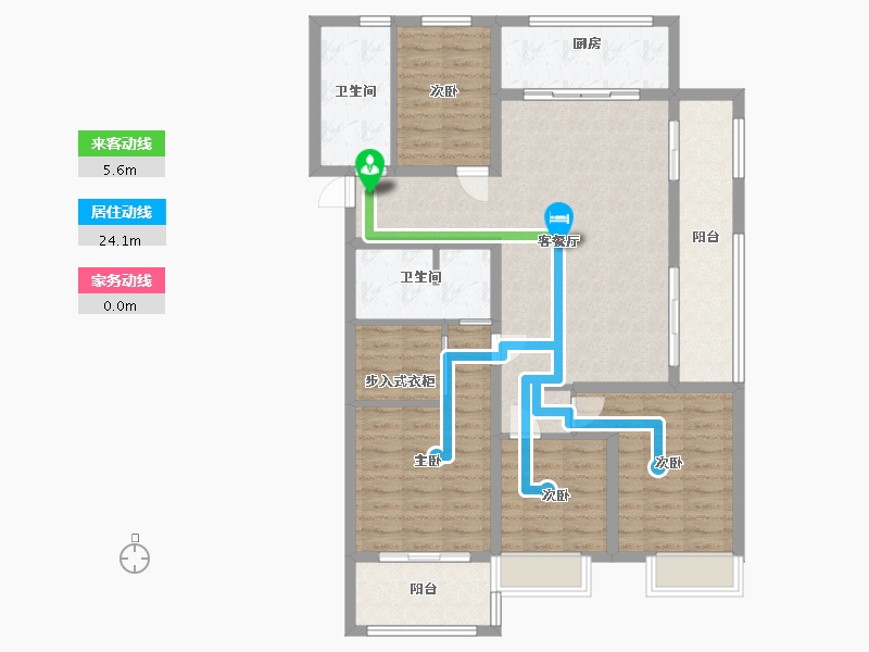 山东省-滨州市-东湖宝瑞-114.40-户型库-动静线