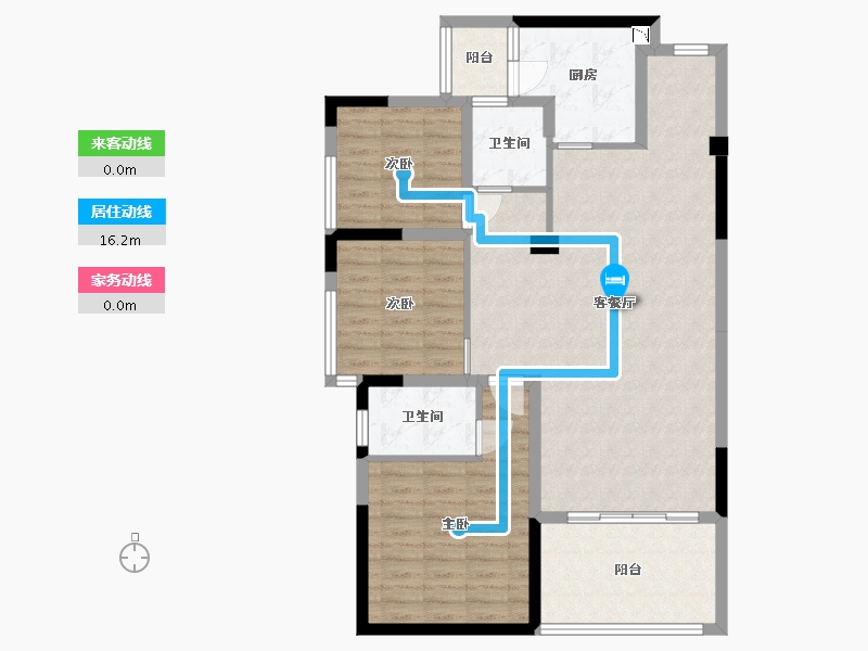 四川省-成都市-富国上邦-99.24-户型库-动静线