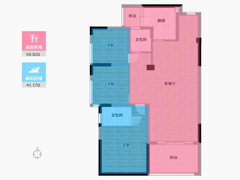 四川省-成都市-富国上邦-99.24-户型库-动静分区