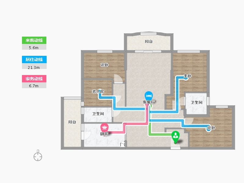 贵州省-六盘水市-德远未来之城-110.41-户型库-动静线