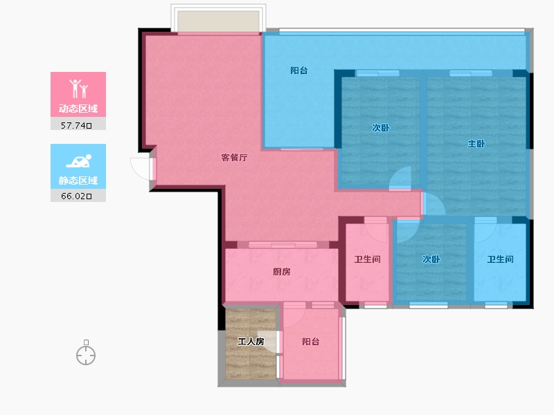 四川省-成都市-领馆区1号-115.01-户型库-动静分区