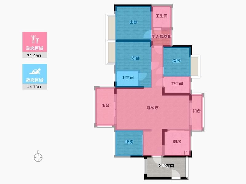 广东省-惠州市-美丽洲-112.41-户型库-动静分区