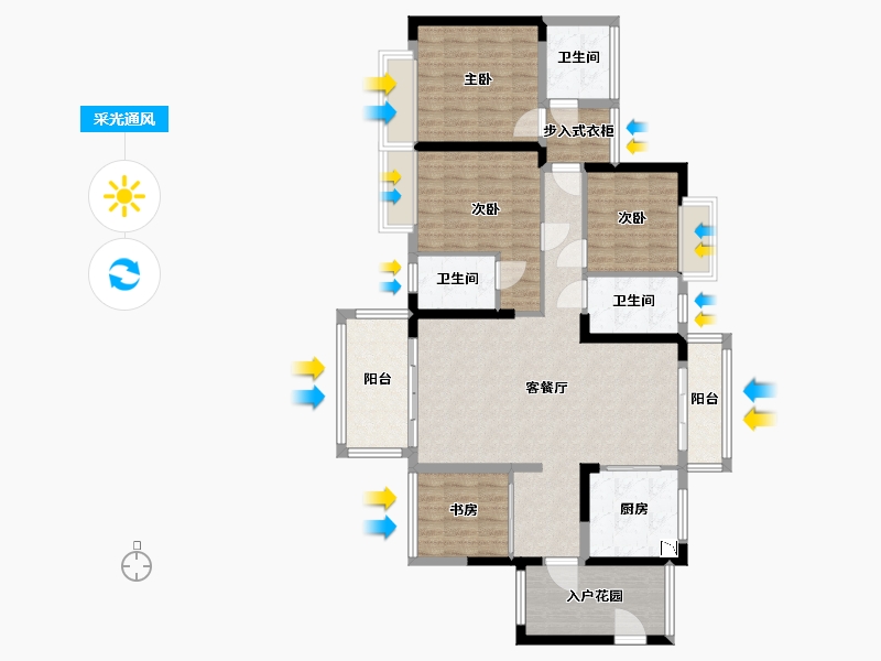 广东省-惠州市-美丽洲-112.41-户型库-采光通风