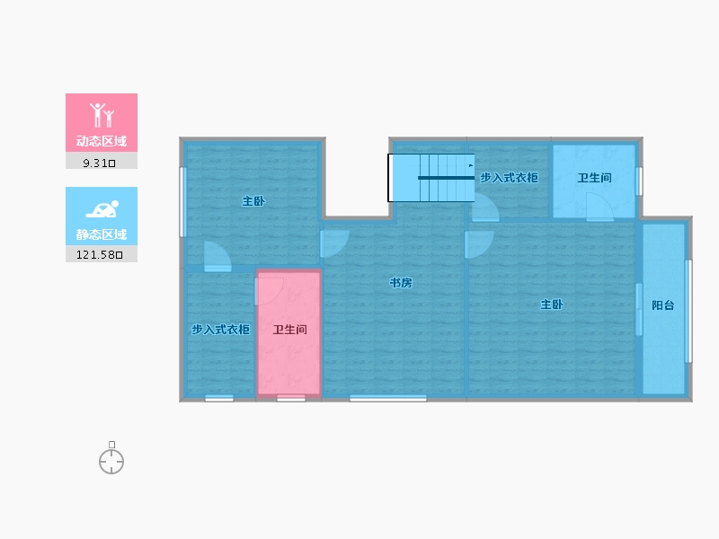 重庆-重庆市-融创-120.00-户型库-动静分区