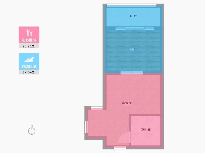 海南省-三亚市-海棠月色-33.91-户型库-动静分区