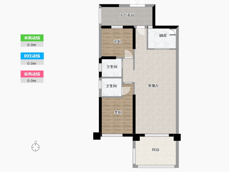 广东省-中山市-聚豪园-83.20-户型库-动静线