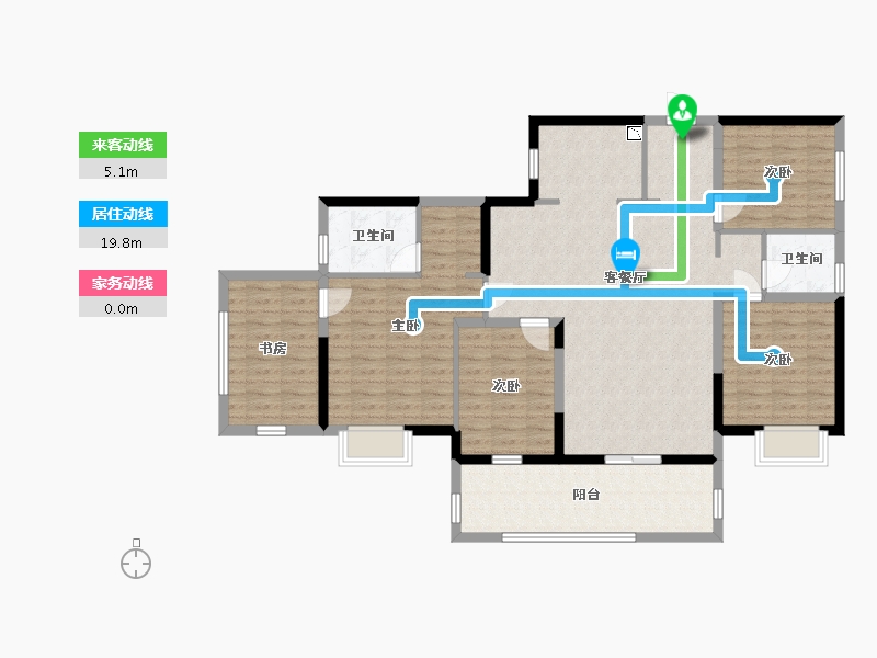 广西壮族自治区-南宁市-阿尔卑斯-122.74-户型库-动静线