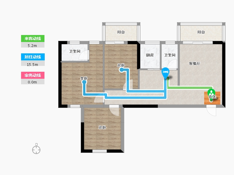 广东省-潮州市-朝晖华府-78.69-户型库-动静线