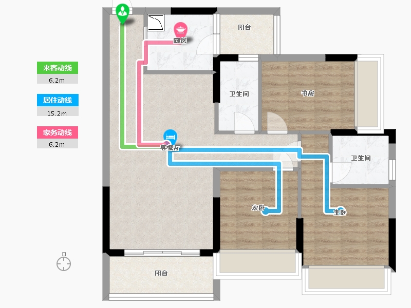 广东省-中山市-纯水岸-81.00-户型库-动静线