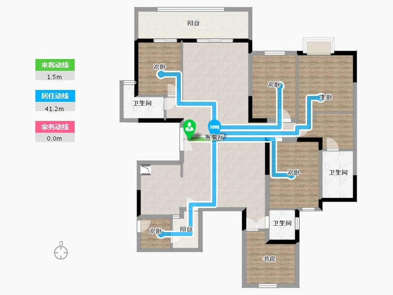 广西壮族自治区-南宁市-阿尔卑斯-162.29-户型库-动静线