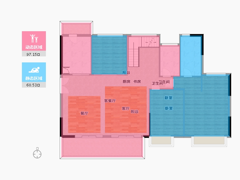 四川省-泸州市-中天文旅城-146.34-户型库-动静分区