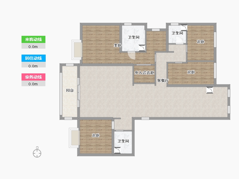 安徽省-蚌埠市-蚌埠碧桂园-143.94-户型库-动静线