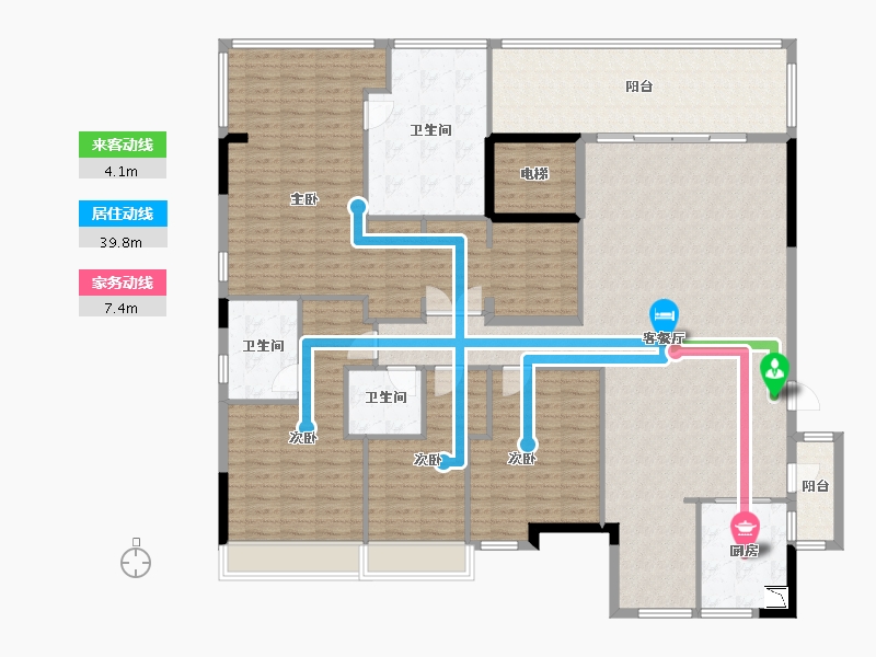 广西壮族自治区-南宁市-招商境界-205.58-户型库-动静线