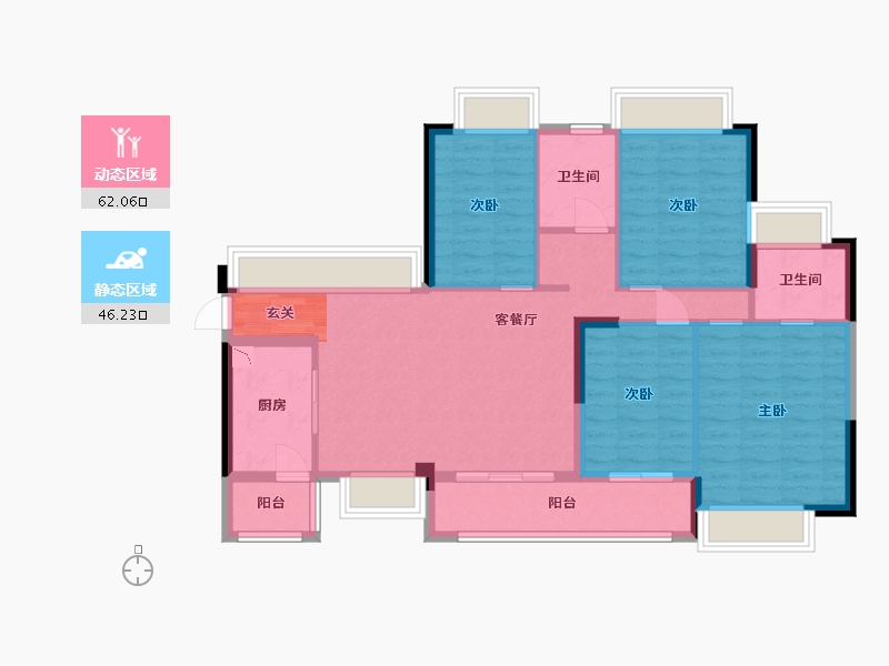 广东省-东莞市-香缤1号-96.92-户型库-动静分区