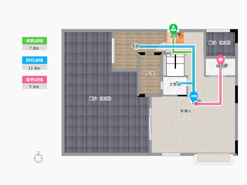 广东省-中山市-敏捷·紫岭天玺-166.65-户型库-动静线