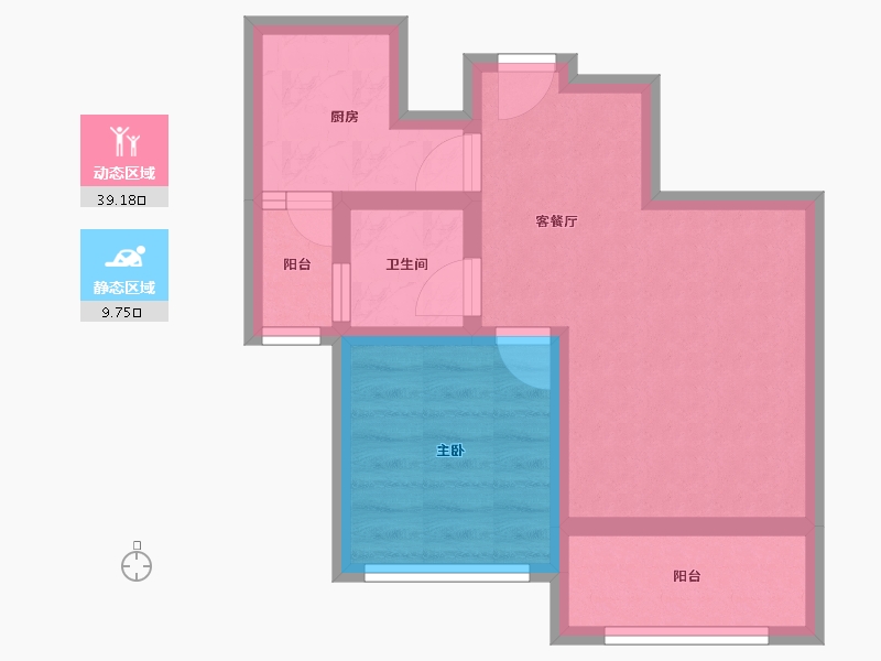 海南省-三亚市-海韵阳光城-41.90-户型库-动静分区